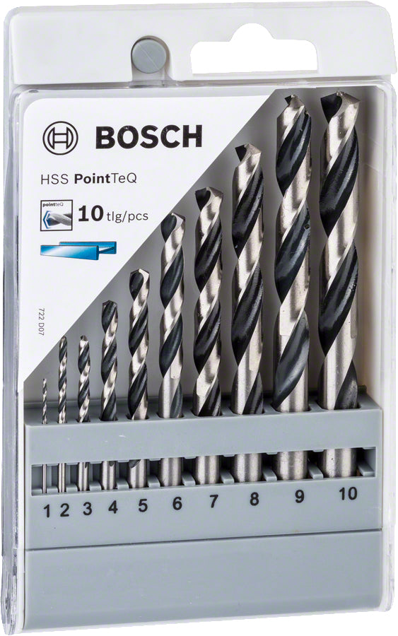 Bosch Bosch Packs de forets HSS PointTeQ
