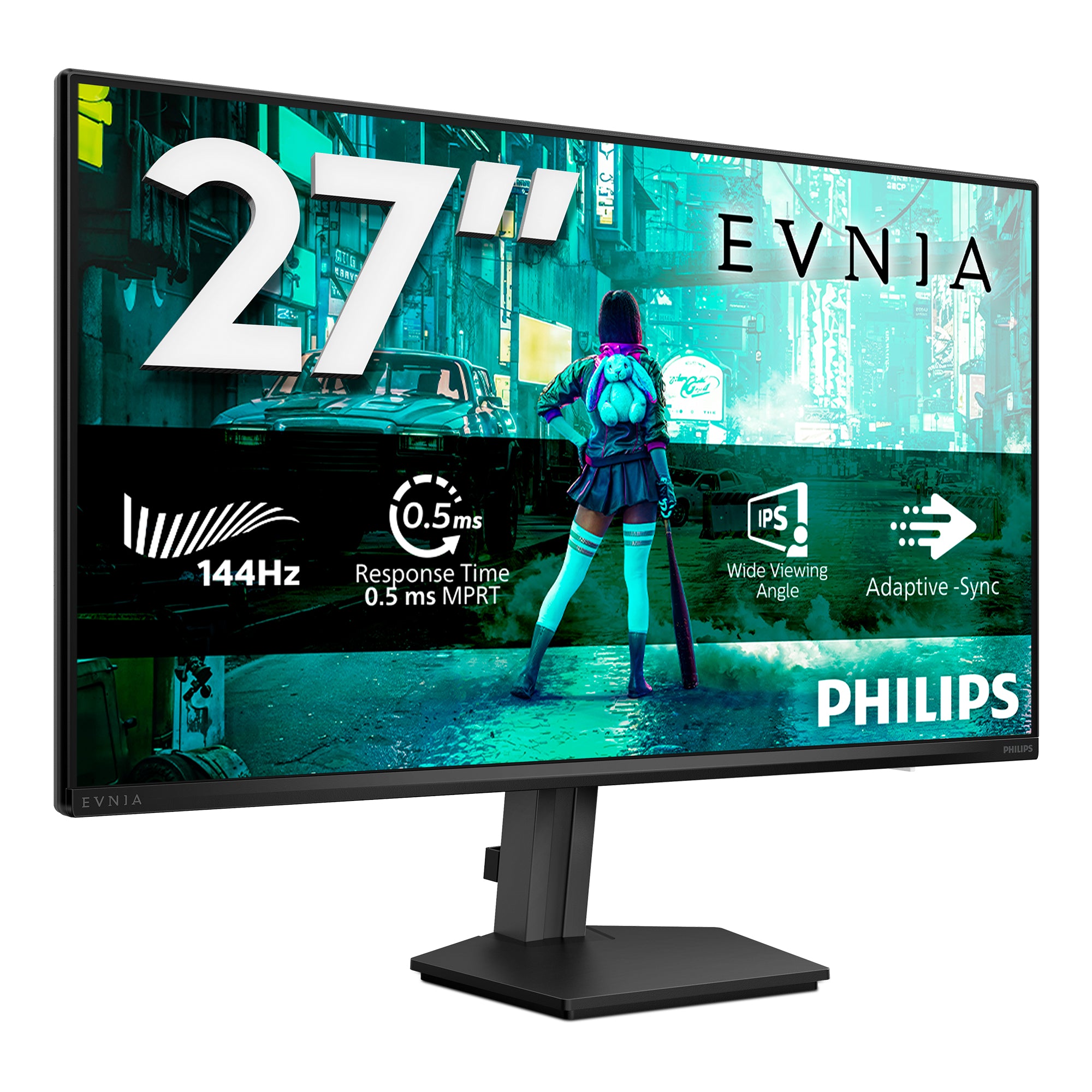 Philips Evnia 3000 27M2N3200NF/00 écran plat de PC 68,6 cm (27") 1920 x 1080 pixels Full HD LCD Noir