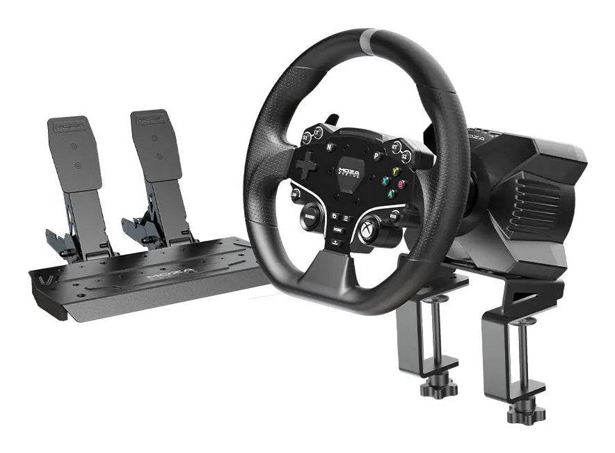 Moza Racing RS053 Volant et Pédales USB Noir pour PC, Xbox One, Xbox Series S/X