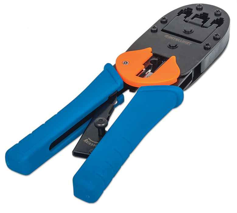 Intellinet 211048 Pince à sertir Noir, Bleu, Orange