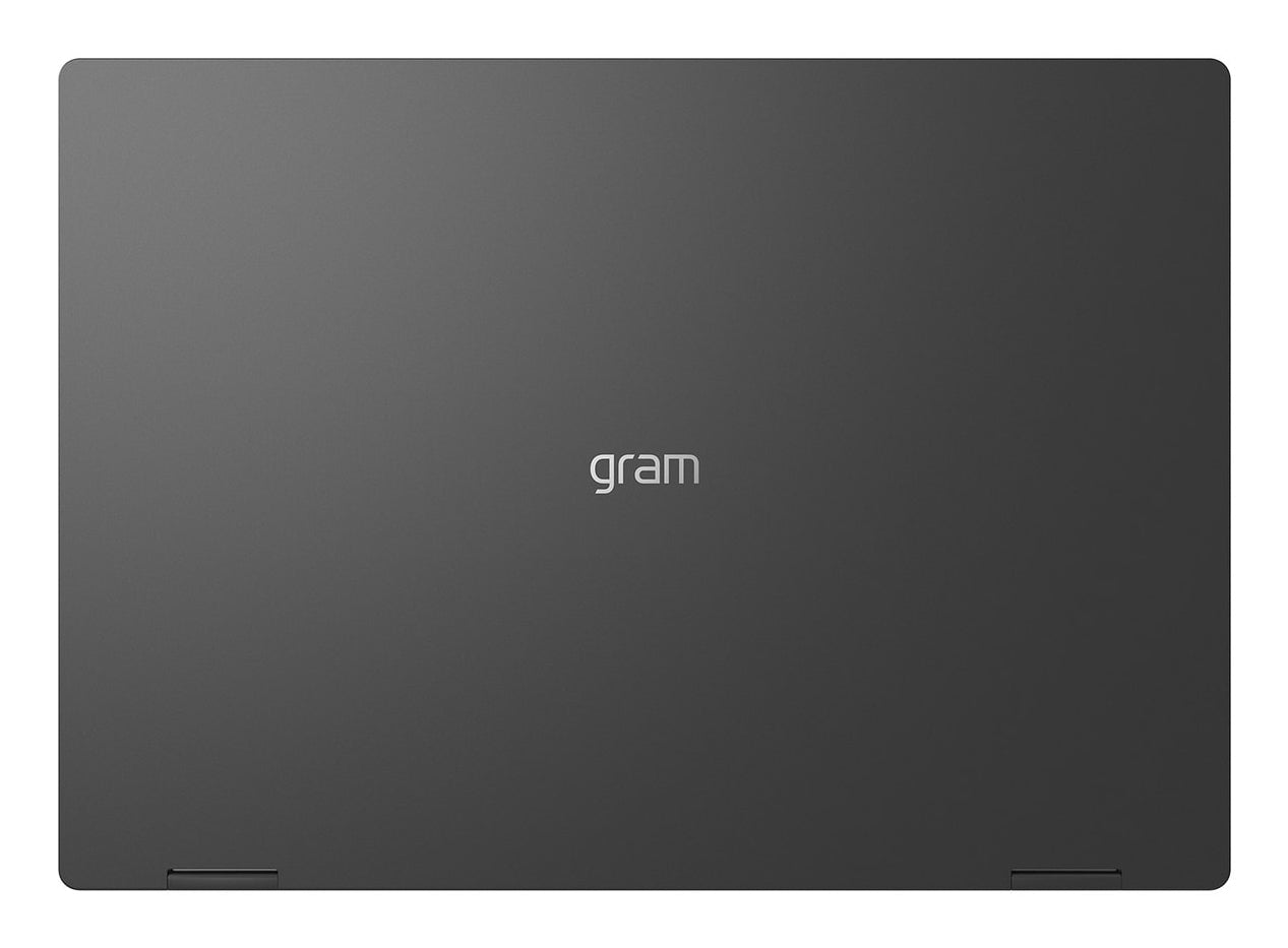 LG Gram Pro 16TB90TP Intel Core Ultra 7 255H Hybride (2-en-1) 40,6 cm (16") Écran tactile WQXGA+ 16 Go LPDDR5x-SDRAM 1 To SSD Wi-Fi 7 (802.11be) Windows 11 Pro Allemand Noir