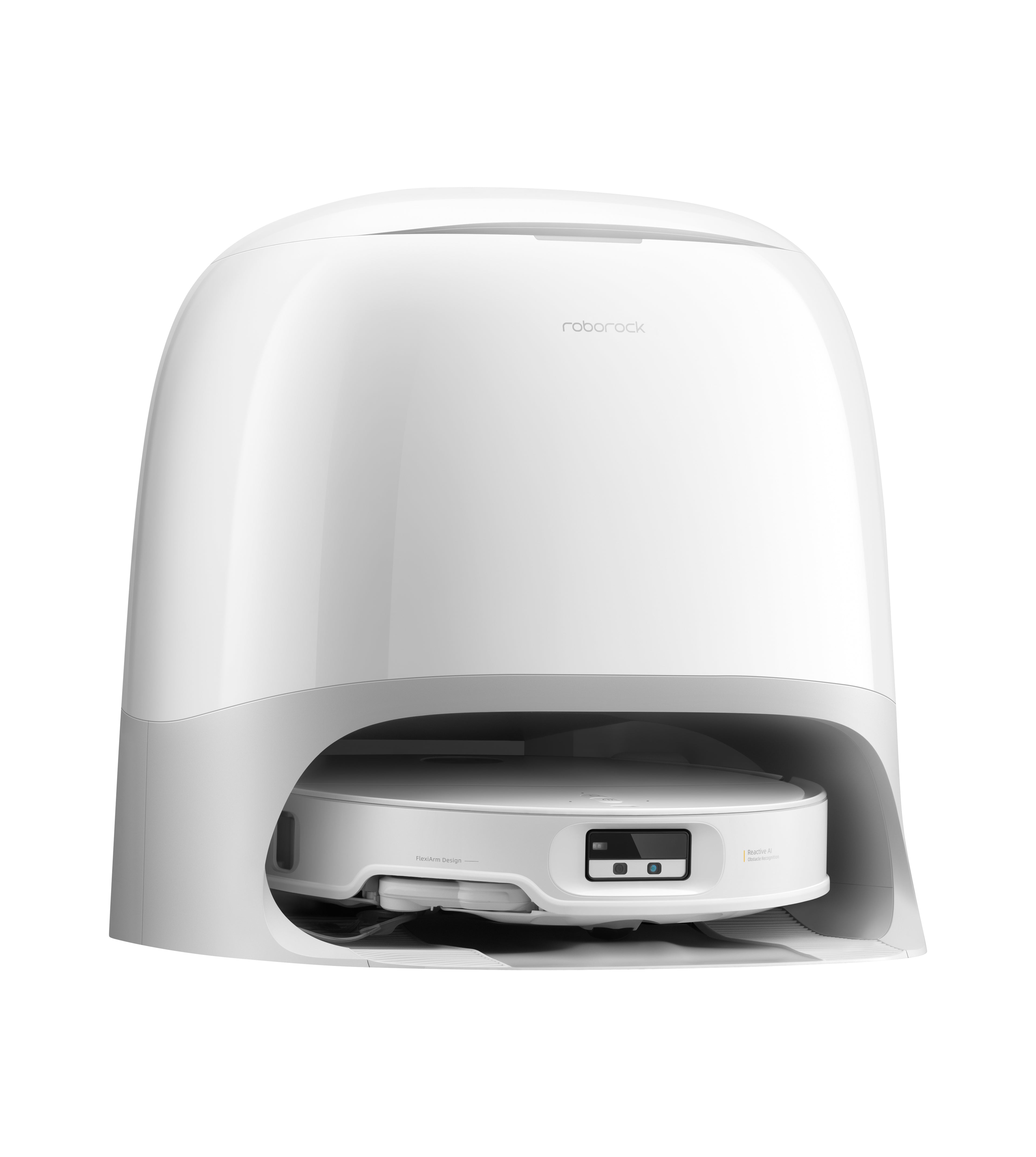 Roborock Qrevo CurvX 0,258 L Blanc
