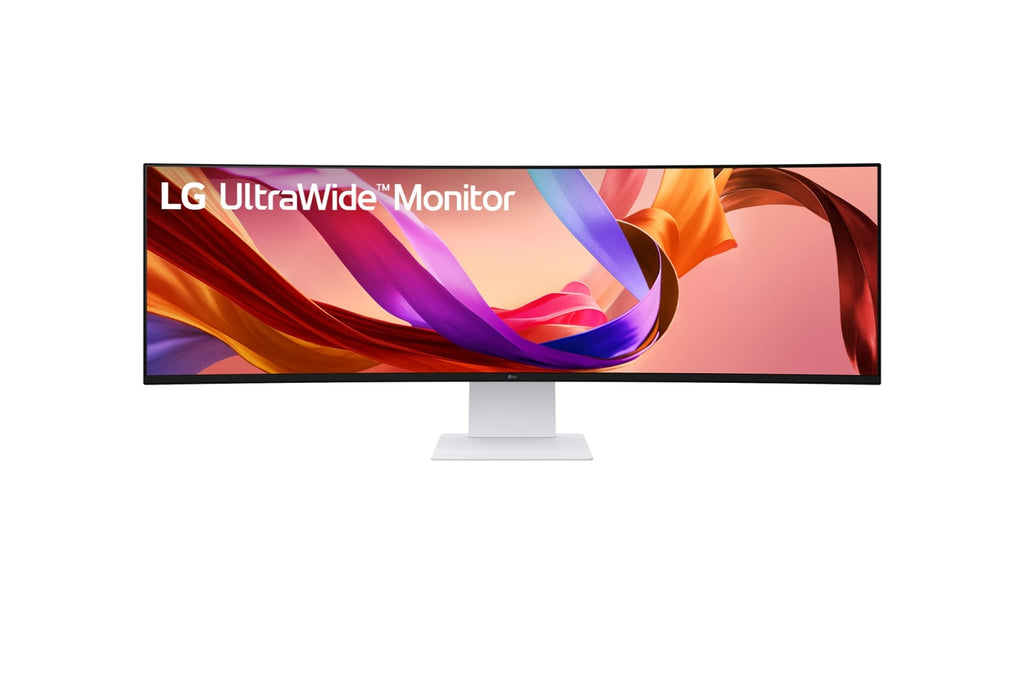 LG 49U950A-W écran plat de PC 124,5 cm (49") 5120 x 1440 pixels Dual QHD LED Noir, Blanc