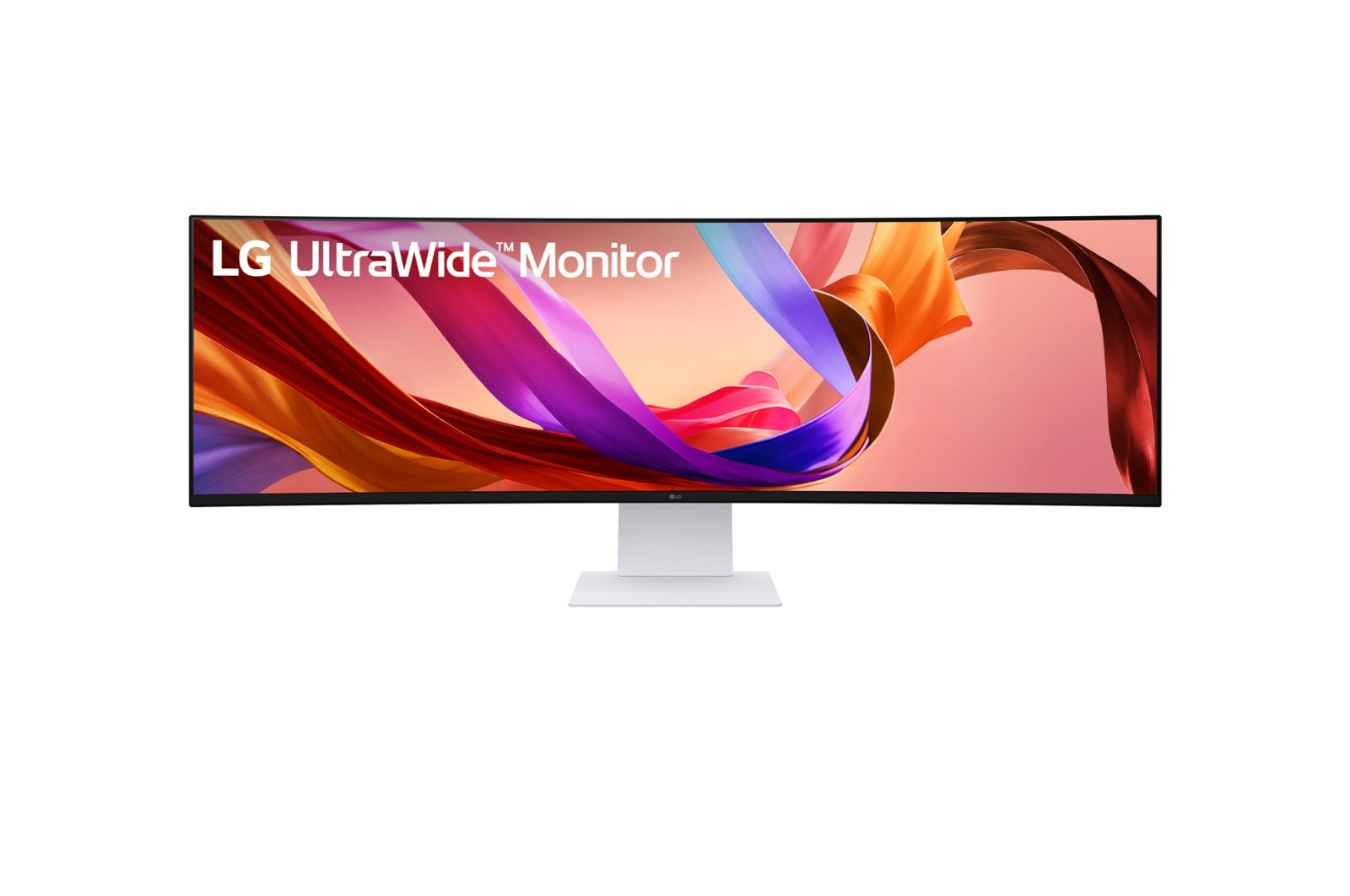 LG 49U950A-W écran plat de PC 124,5 cm (49") 5120 x 1440 pixels Dual QHD LED Noir, Blanc