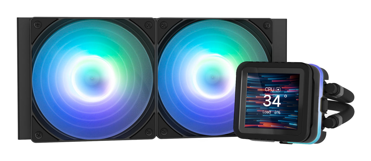 Zalman Alpha2 DS A24 Refroidissement Liquide 240mm pour Intel et AMD, Noir