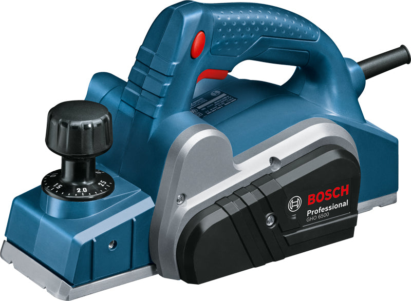 Bosch Bosch GHO 6500 Noir, Bleu, Métallique 16500 tr/min 650 W