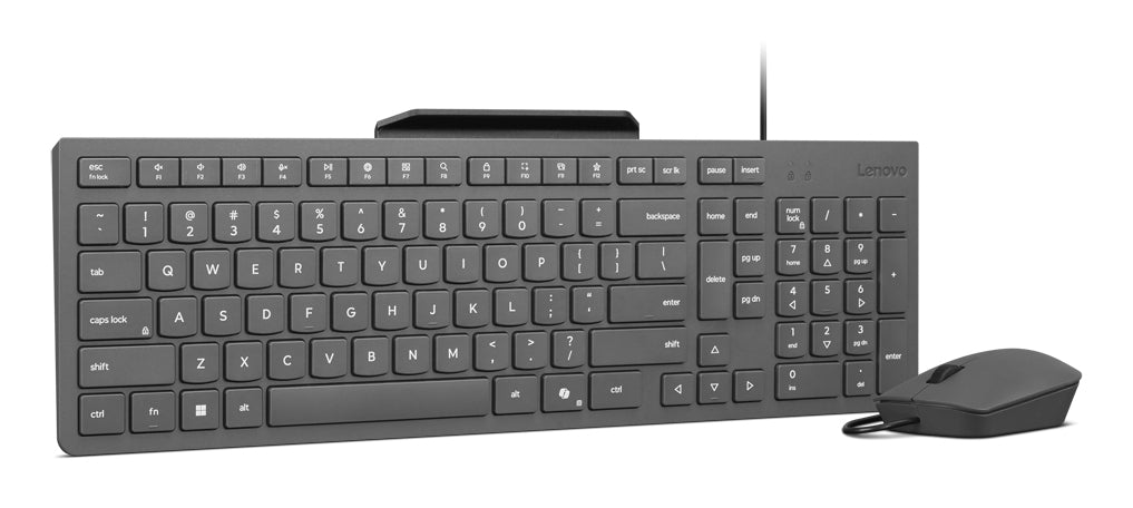 Lenovo 310 Ensemble Clavier et Souris Filaire, Disposition Anglaise