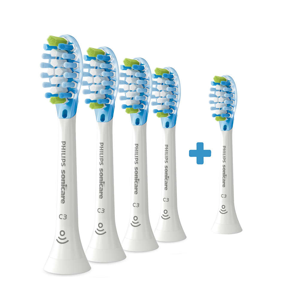 Philips Premium Plaque Defence HX9045/87 Lot de 4+1 têtes de brosse