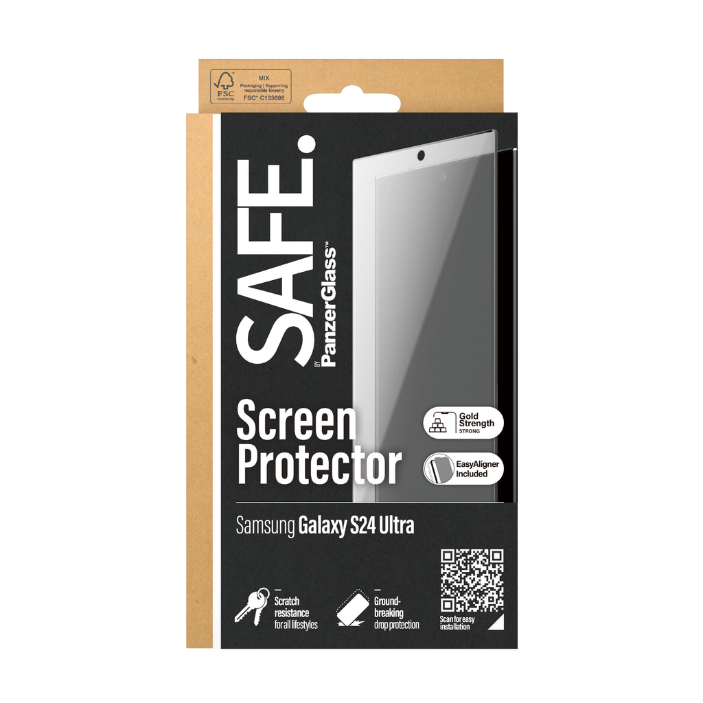 PanzerGlass PanzerGlass SAFE95668 écran et protection arrière de téléphones portables Protection d'écran transparent Samsung 1 pièce(s)