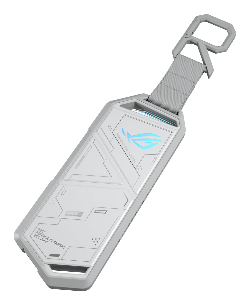 ASUS ROG Strix Arion White Edition Enceinte ssd Blanc M.2