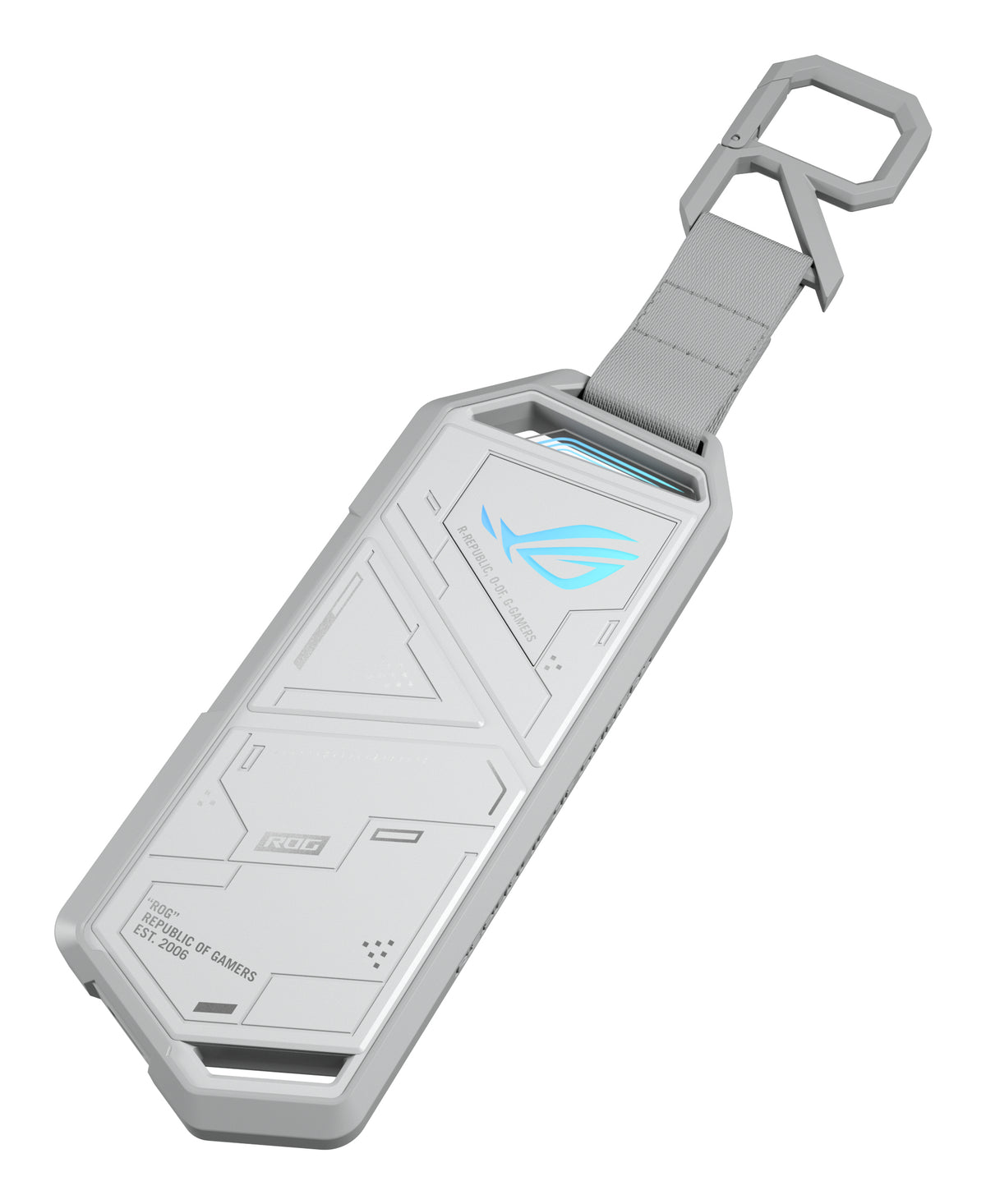 ASUS ROG Strix Arion White Edition Enceinte ssd Blanc M.2