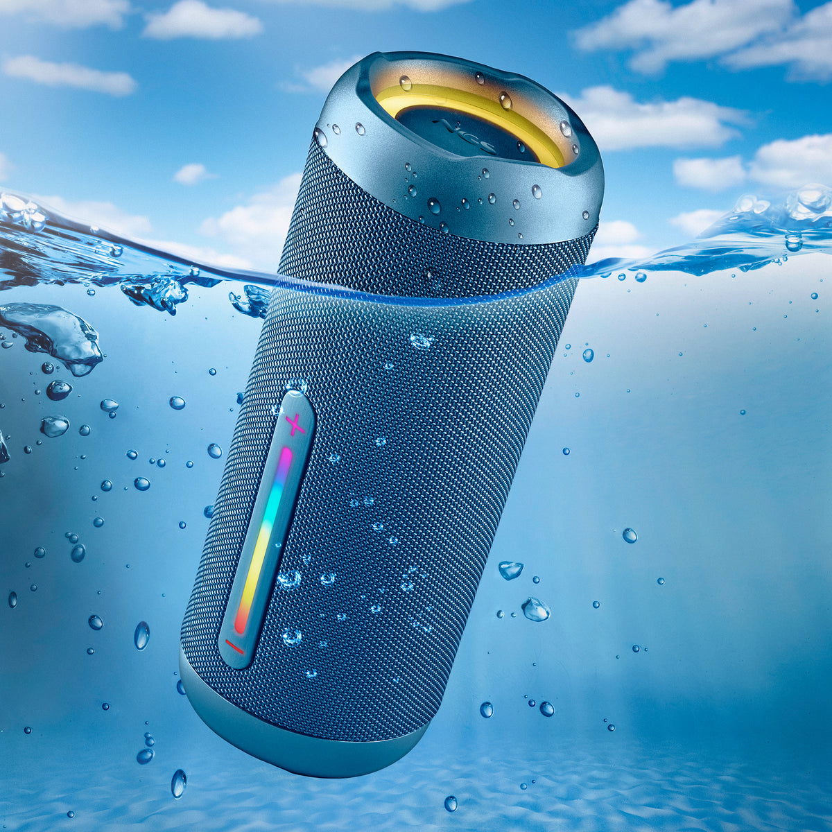 NGS ROLLER FURIA 2 Enceinte portable stéréo Bleu 15 W