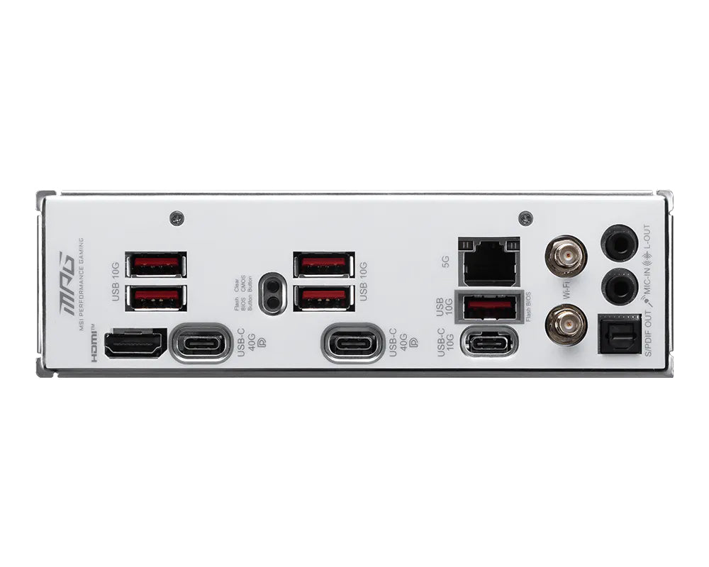 MSI MPG X870I EDGE TI EVO WIFI carte mère AMD X870 Emplacement AM5 mini ITX