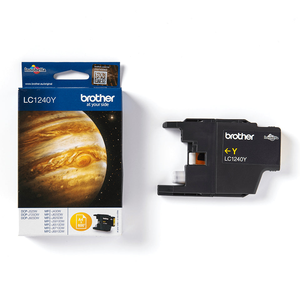 Brother LC1240Y - Cartouche d'encre originale – Jaune