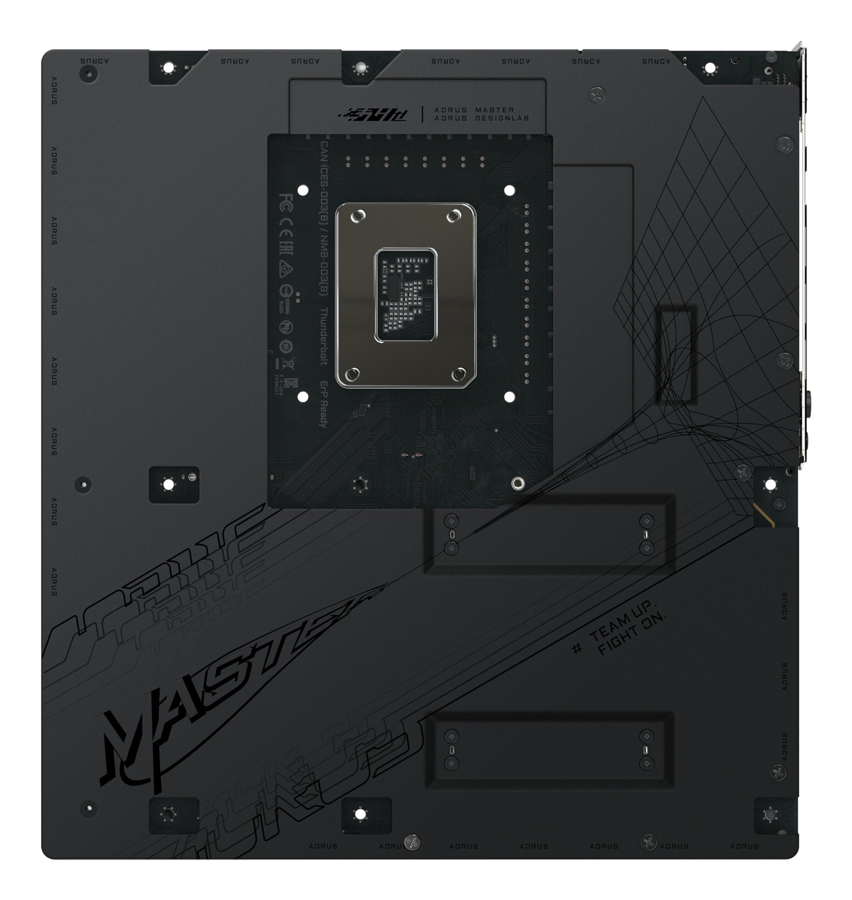 GIGABYTE Z890 AORUS MASTER AI TOP Carte Mère - Prend en charge les processeurs Intel Core Ultra (Série 2), VRM 20+1+2 phases, jusqu'à 9500MHz DDR5 (OC), PCIe 5.0 M.2, Wi-Fi 7, Thunderbolt 4