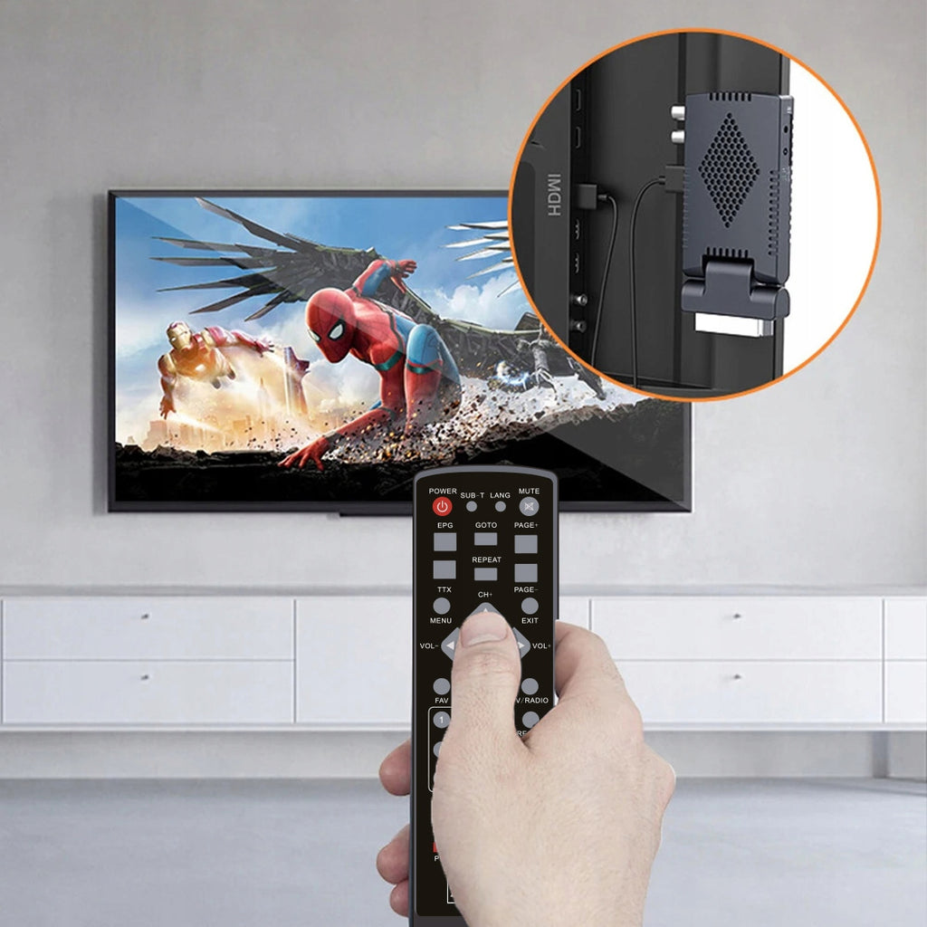 Récepteur satellite DVB-T2 HEVC H.265 WiFi pour la télévision terrestre Zenwire DVB-T2 Zenwire 002