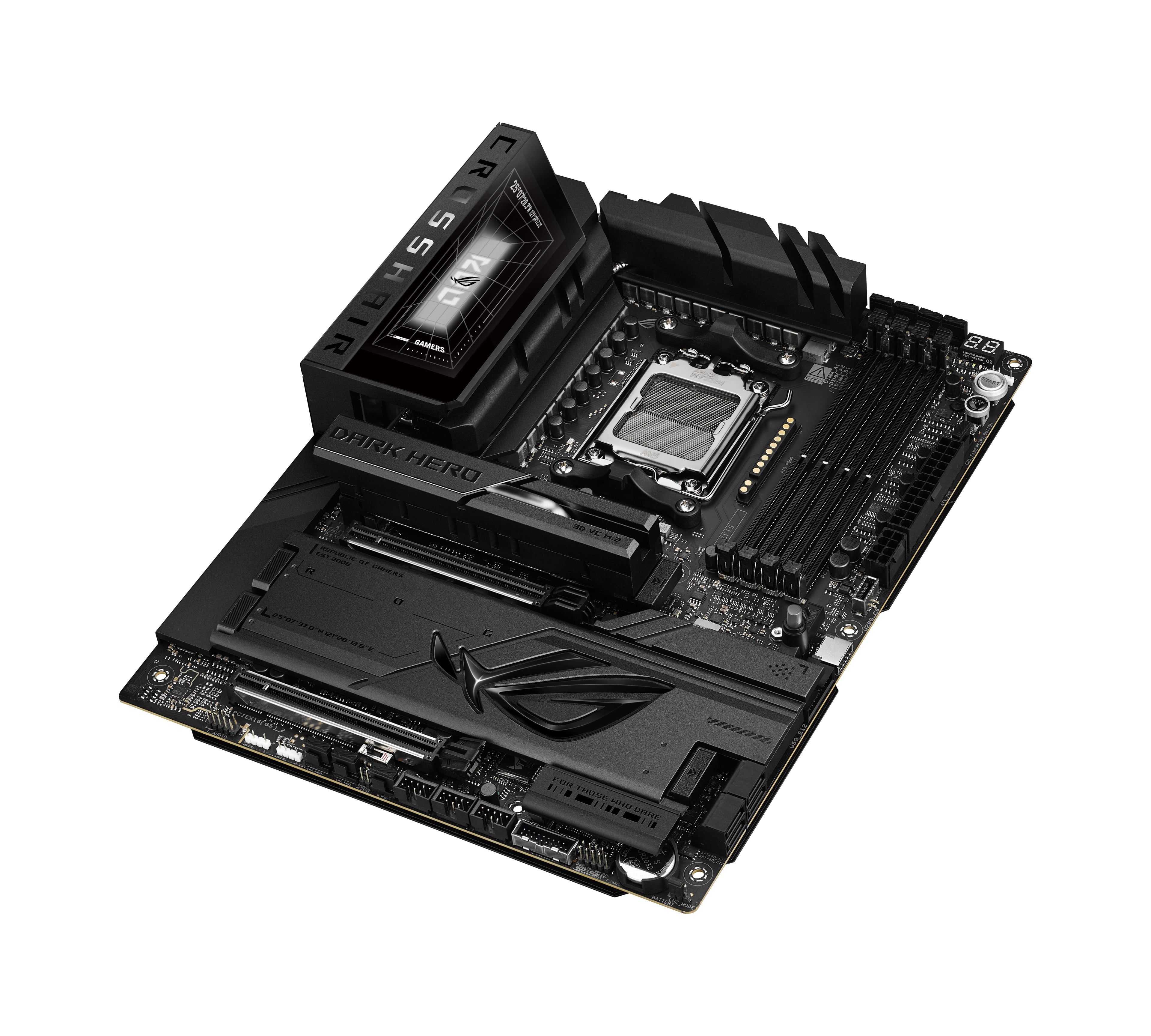 ASUS ROG CROSSHAIR X870E DARK HERO AMD X870E Emplacement AM5 ATX