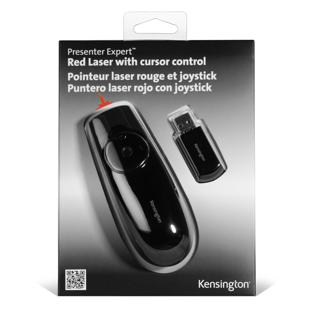 Kensington Presenter Expert Contrôle sans fil du curseur avec pointeur laser rouge