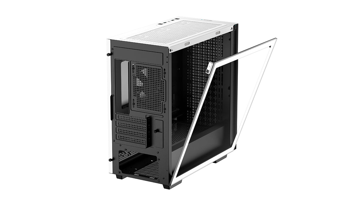DeepCool CH370 WH Boîtier Tower Micro ATX, Blanc