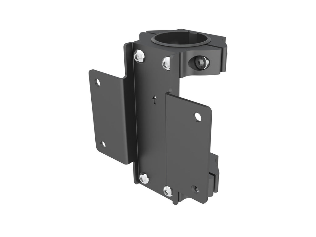 Accessoire de Montage de Moniteur Multibrackets 3668, Collier de Serrage en Acier Noir