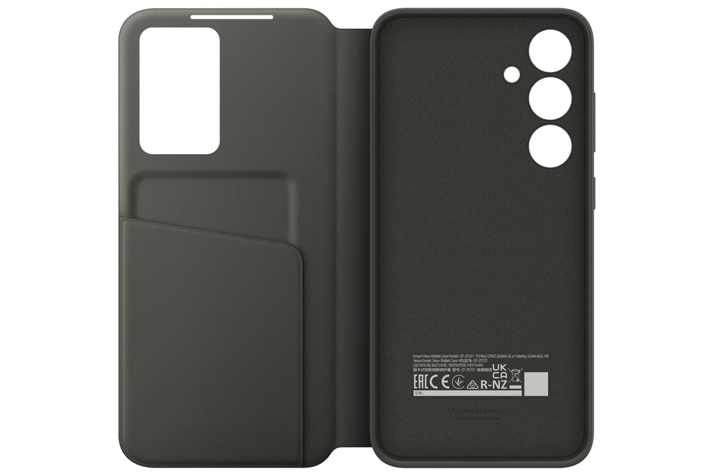 Samsung Samsung Coque Smart View avec porte-carte pour Galaxy S24 FE
