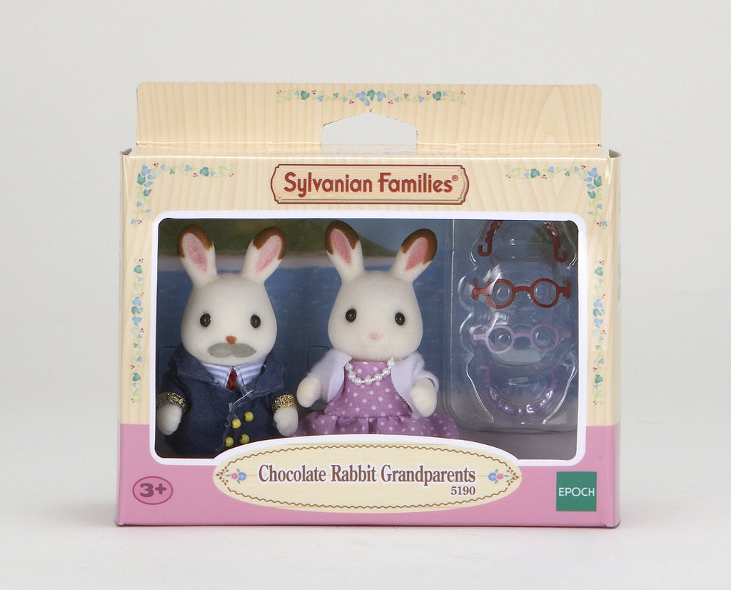 Sylvanian Families Les grands-parents Lapin Chocolat