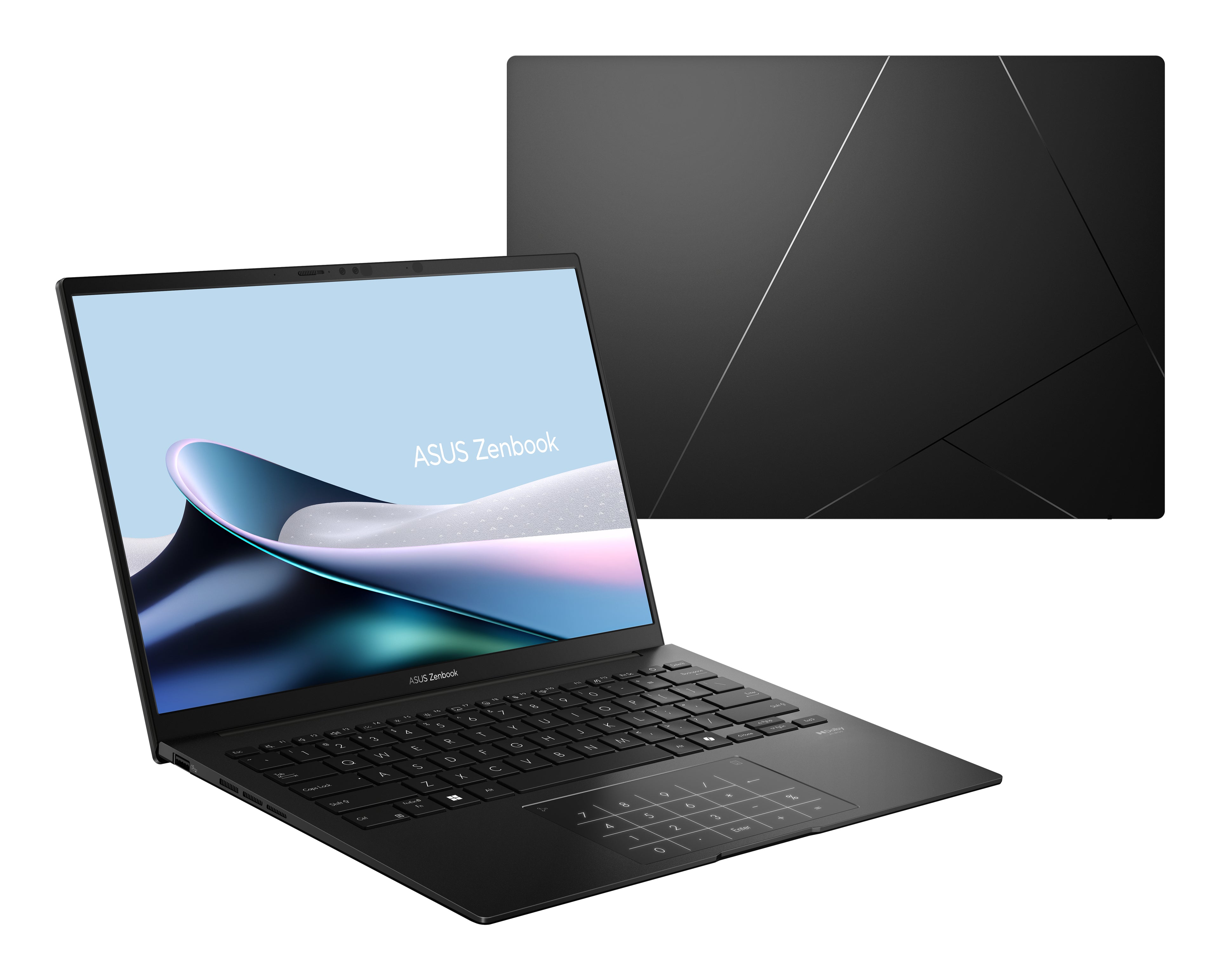 ASUS Zenbook 14 OLED UM3406KA-QD066W AMD Ryzen AI 5 340 Ordinateur portable 35,6 cm (14") WUXGA 16 Go LPDDR5x-SDRAM 1 To SSD Wi-Fi 6E (802.11ax) Windows 11 Home Noir