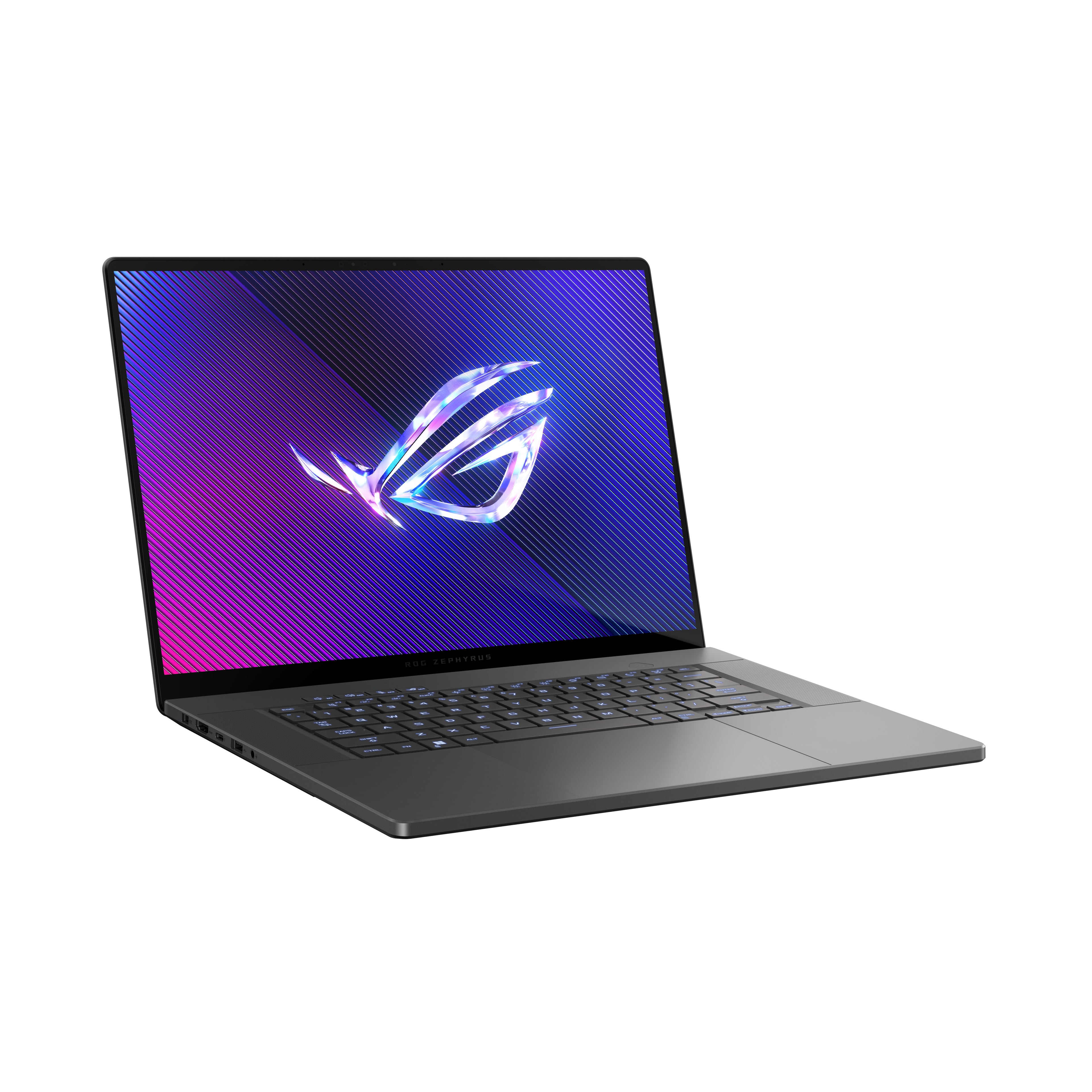 ASUS ROG Zephyrus G16 GU605MI-QR044W Intel Core Ultra 9 185H Ordinateur portable 40,6 cm (16") WQXGA 32 Go LPDDR5x-SDRAM 1 To SSD NVIDIA GeForce RTX 4070 Wi-Fi 6E (802.11ax) Windows 11 Home Gris