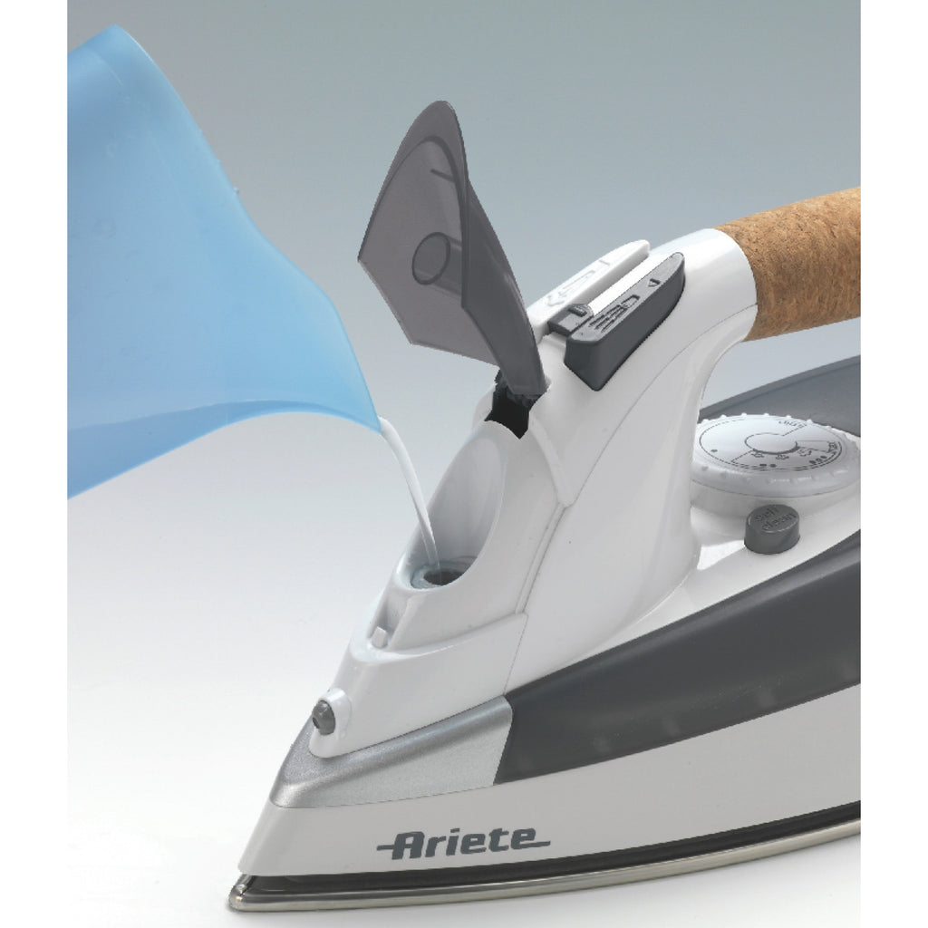 Ariete 6232/00 Fer à vapeur Semelle en acier inoxydable 2200 W Gris, Blanc