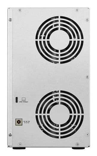 TerraMaster D6-320 boîtier de disques Bureau Noir - vue 4