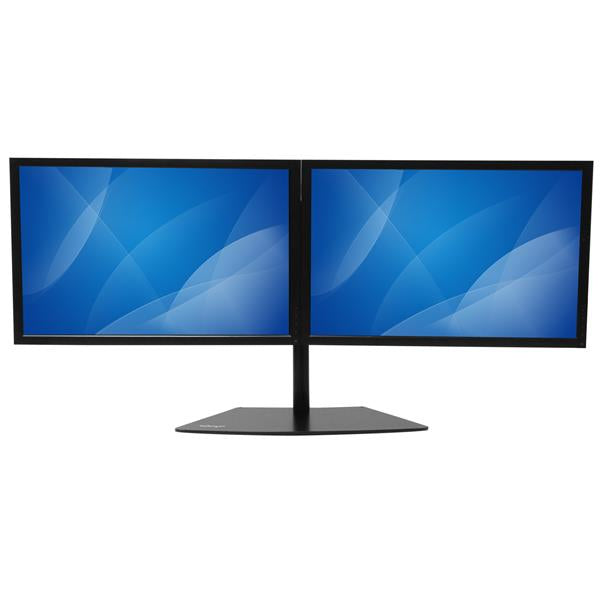 StarTech.com Support de Bureau pour 2 Écrans jusqu'à 24 pouces, Acier et Aluminium