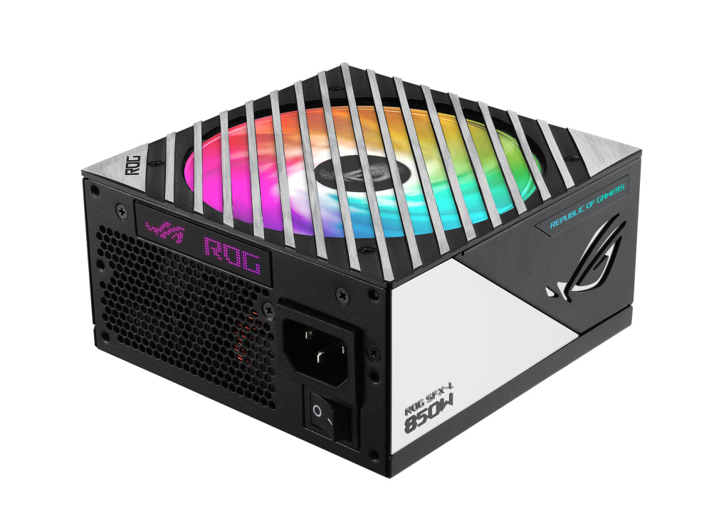 ASUS ROG Loki SFX-L 850W Platinum unité d'alimentation d'énergie 24-pin ATX Noir, Argent