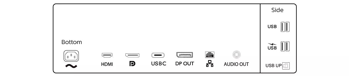 Philips P Line 346P1CRH/00 écran plat de PC 86,4 cm (34") 3440 x 1440 pixels UltraWide Quad HD LED Noir