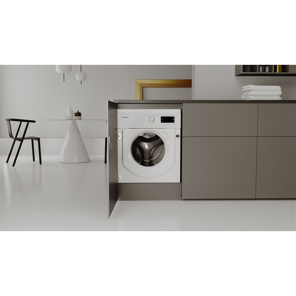 Whirlpool BI WMWG 81485 PL machine à laver Charge avant 8 kg 1351 tr/min Blanc