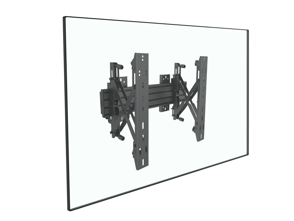 Support de Montage pour Écrans 40" à 65", Argent, Modèle 5105