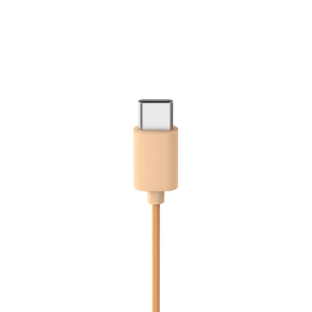 Hama Fun C Casque Avec fil Arceau Appels/Musique USB Type-C Orange