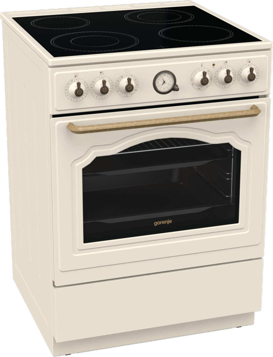 Gorenje GECS6B70CLI Cuisinière Céramique Beige