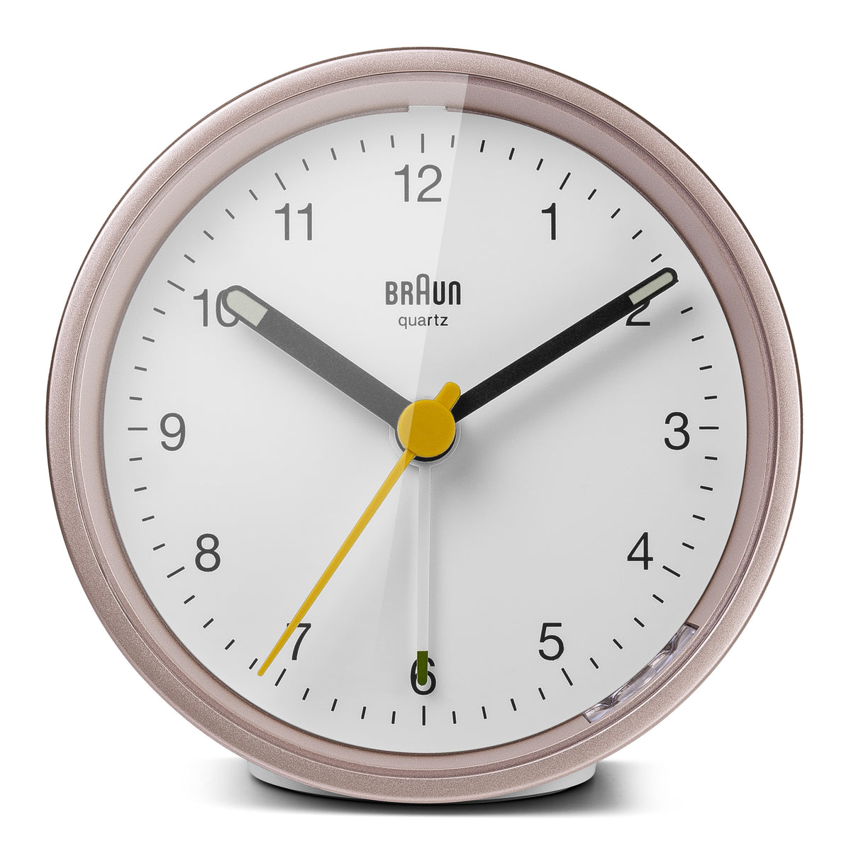 Braun BC12 Réveil à quartz Rose, Blanc