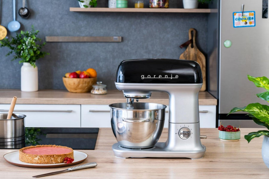Gorenje MMC1000RLBK robot de cuisine 1000 W 4,5 L Noir, Métallique