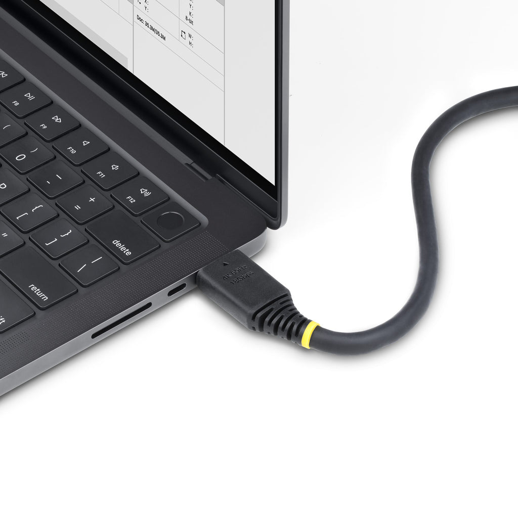 StarTech.com Câble HDMI Haute Vitesse de 7 m avec Connecteurs à Verrouillage, 4K 60 Hz/1440p 144 Hz, HDR10/HDCP 2.2/ARC,