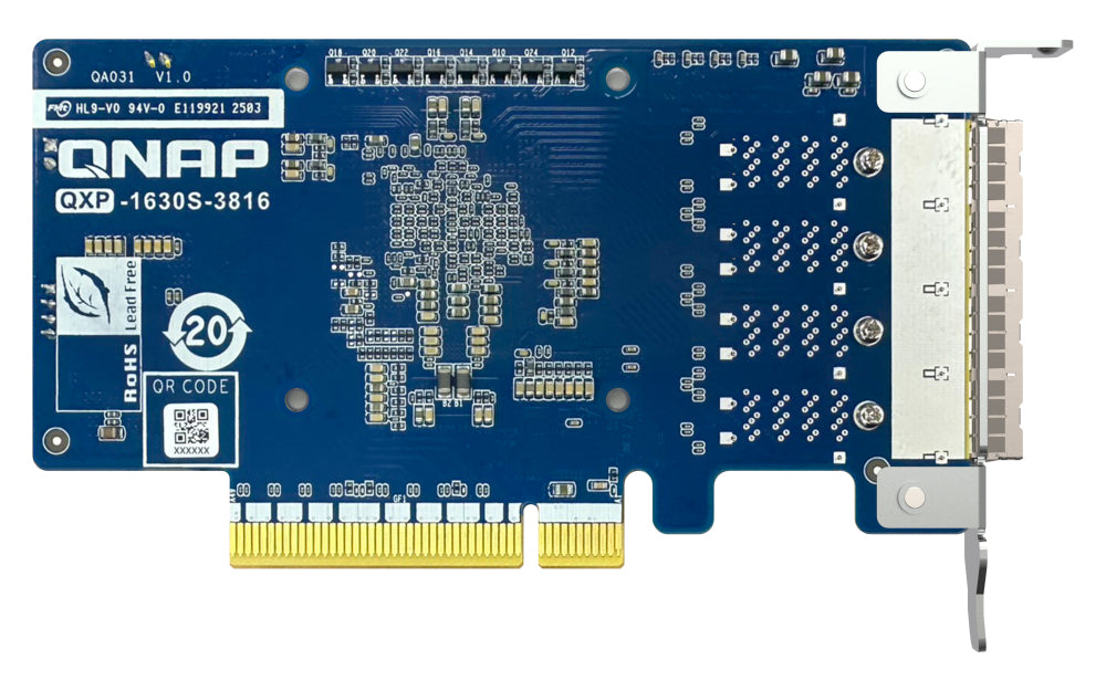 QNAP QXP-1630S-3816 carte et adaptateur d'interfaces Interne Mini-SAS