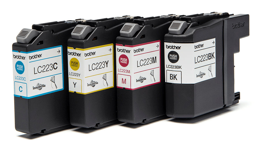 Brother LC223VALBPDR cartouche d'encre 4 pièce(s) Original Noir, Cyan, Magenta, Jaune