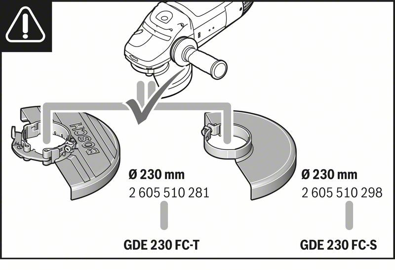 Bosch Bosch Accessoires divers GDE 230 FC-T Professional