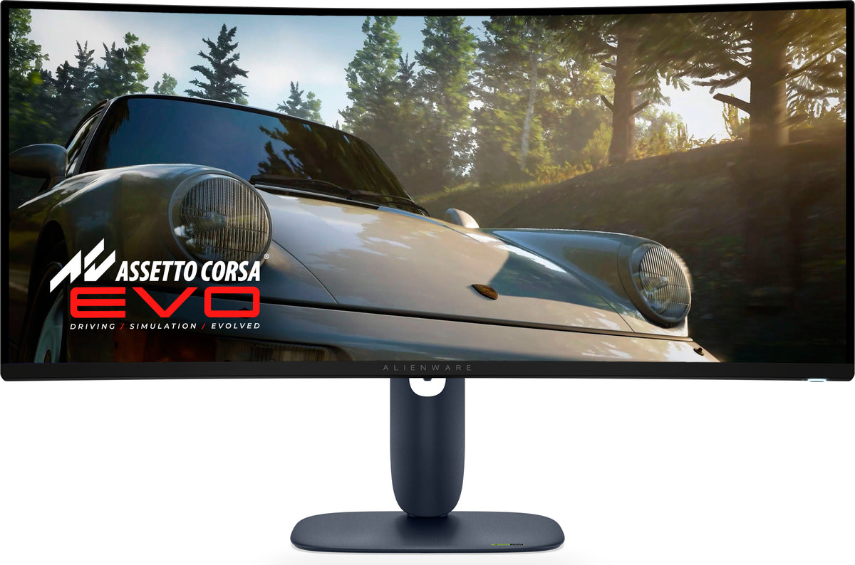 Alienware AW3425DW Écran PC 34" Wide Quad HD QD-OLED 3440 x 1440 pixels, Bleu