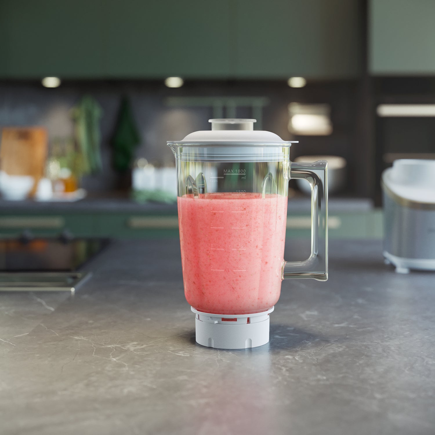 Philips 7000 series HR3760/01 blender 2 L Mélangeur de table 1500 W Acier inoxydable, Blanc