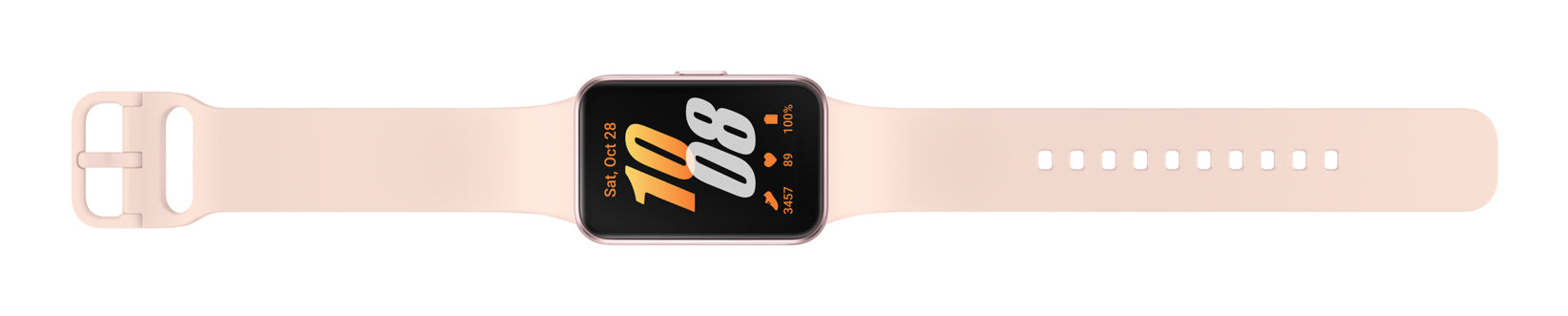 Samsung Samsung Galaxy Fit3 4,06 cm (1.6") AMOLED 40 mm Numérique 256 x 402 pixels Écran tactile Rose doré