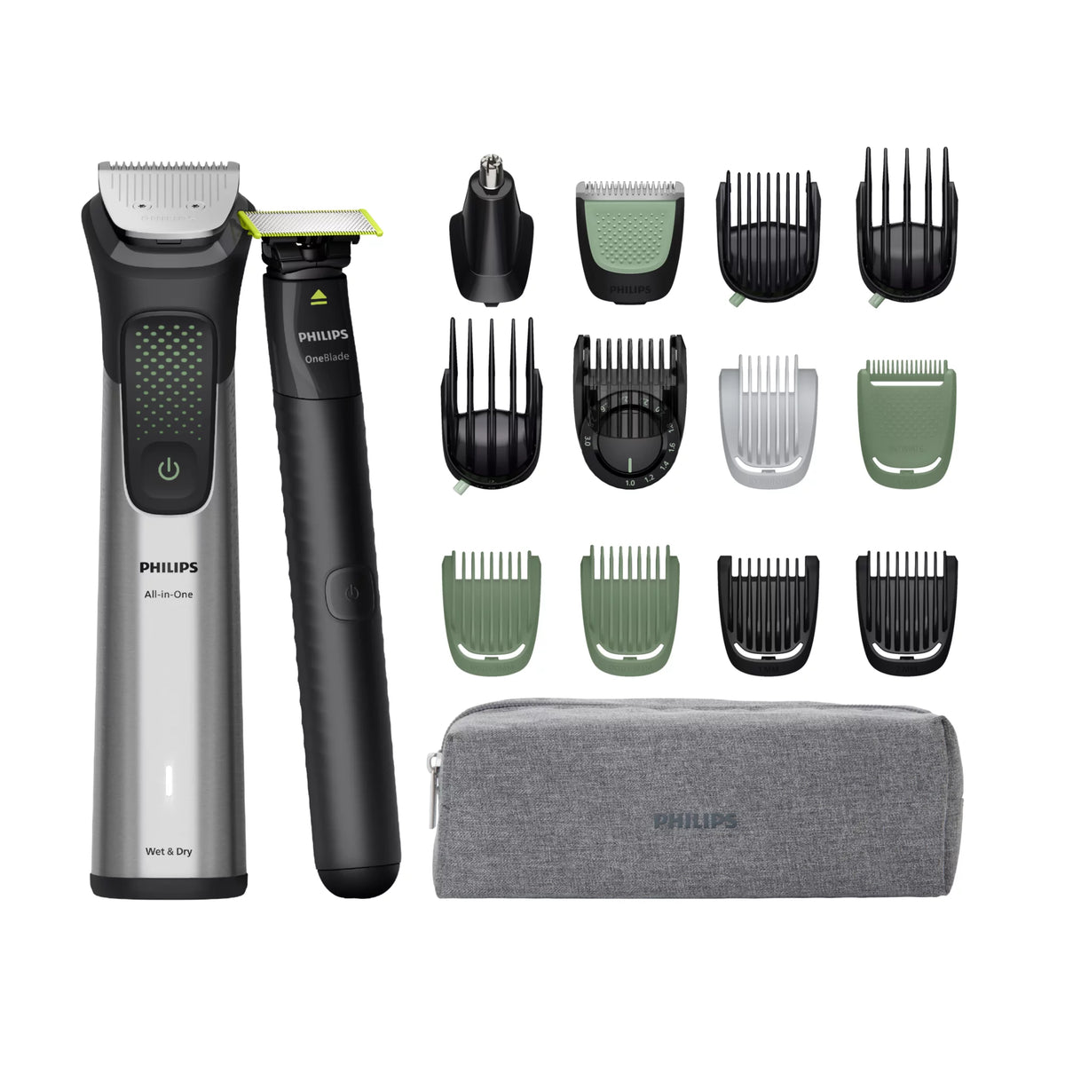 Philips MG9535/15 tondeuse à cheveux Acier inoxydable 27 Lithium-Ion (Li-Ion)