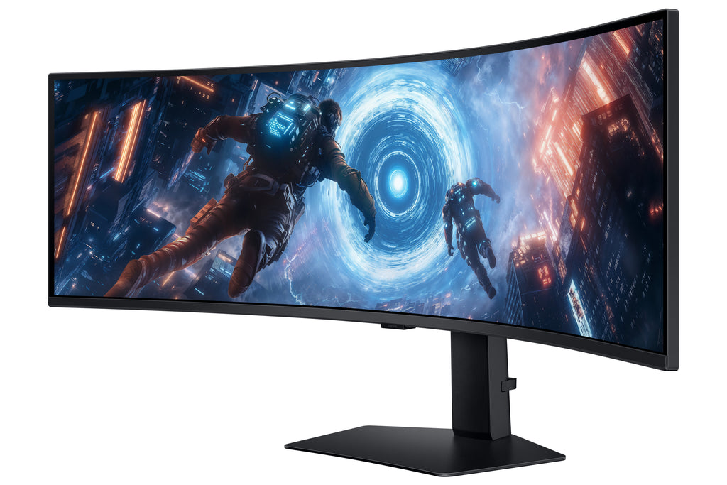 Samsung Samsung G91F écran plat de PC 124,5 cm (49") 5120 x 1440 pixels Dual QHD LCD Noir