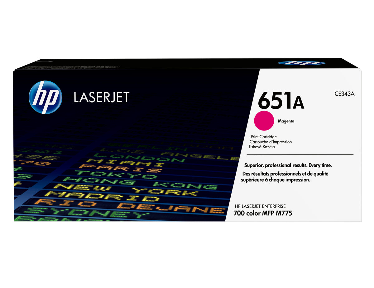 HP 651A Toner LaserJet Magenta Authentique