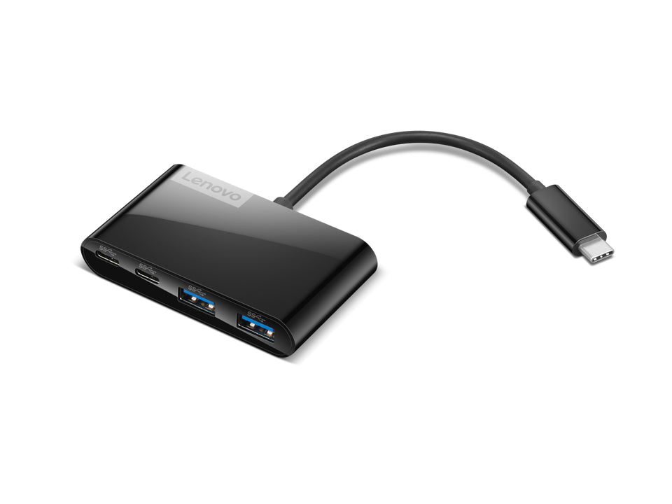Lenovo GX91L84354 Hub USB 3.2 Gen 1 Type-C, 625 Mbit/s, Noir